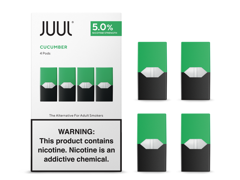 JUUL Pod Cucumber 4 Pod Pack - Image 2