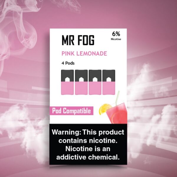 MR FOG PODS PACK OF 4 PINK LEMONADE