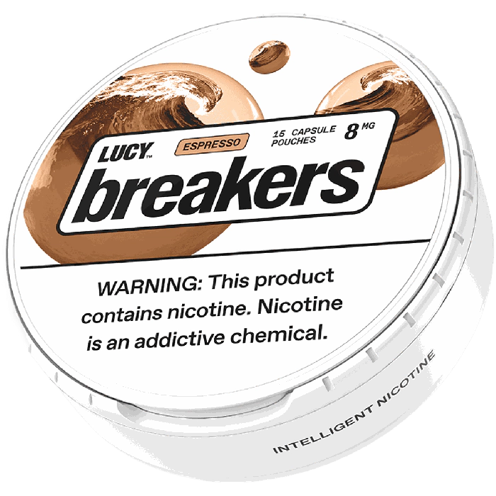 Lucy Breakers Nicotine Pouches Espresso - 5 Pack - Image 3