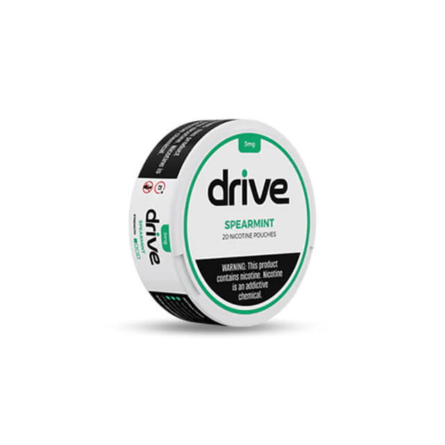 Drive Nicotine Pouches – Spearmint – 5 Can - Image 3