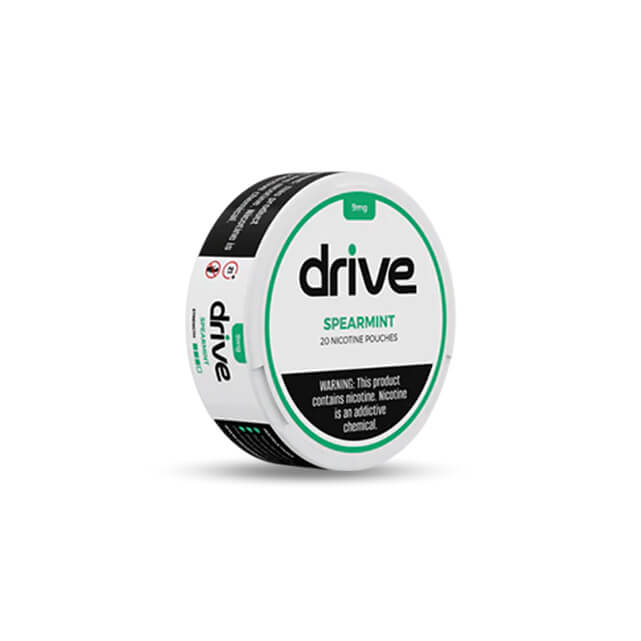 Drive Nicotine Pouches – Spearmint – 5 Can - Image 4