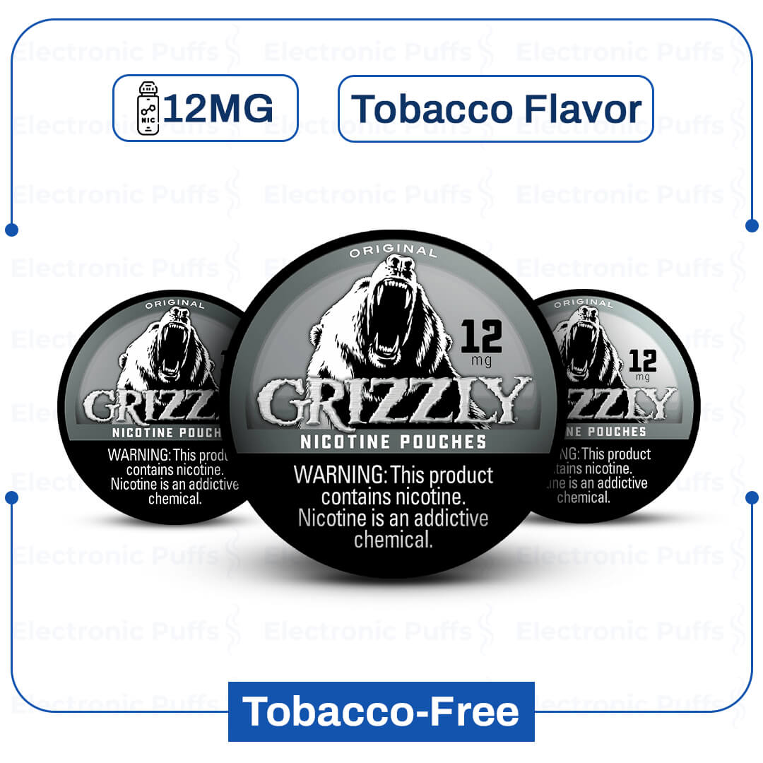 Grizzly Original 12 mg Nicotine Pouch