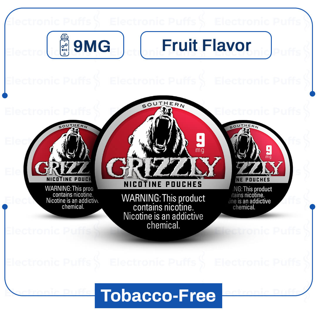 Grizzly Southern 9 mg Nicotine Pouch