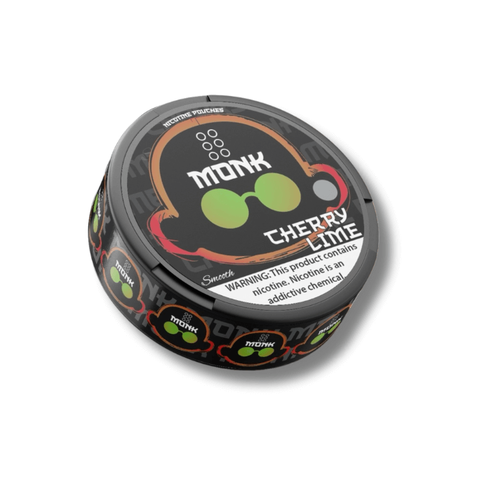 Monk Cherry Lime 20mg Nicotine Pouches