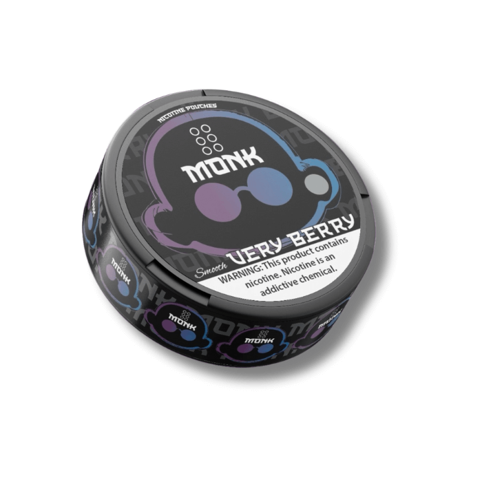 Monk Very Berry 6mg Nicotine Pouches