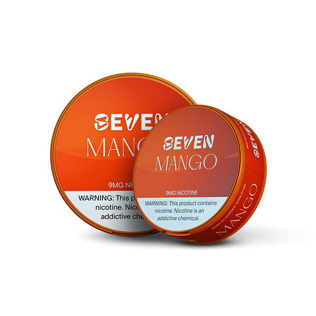 Seven Nicotine Pouches – Mango – 9MG