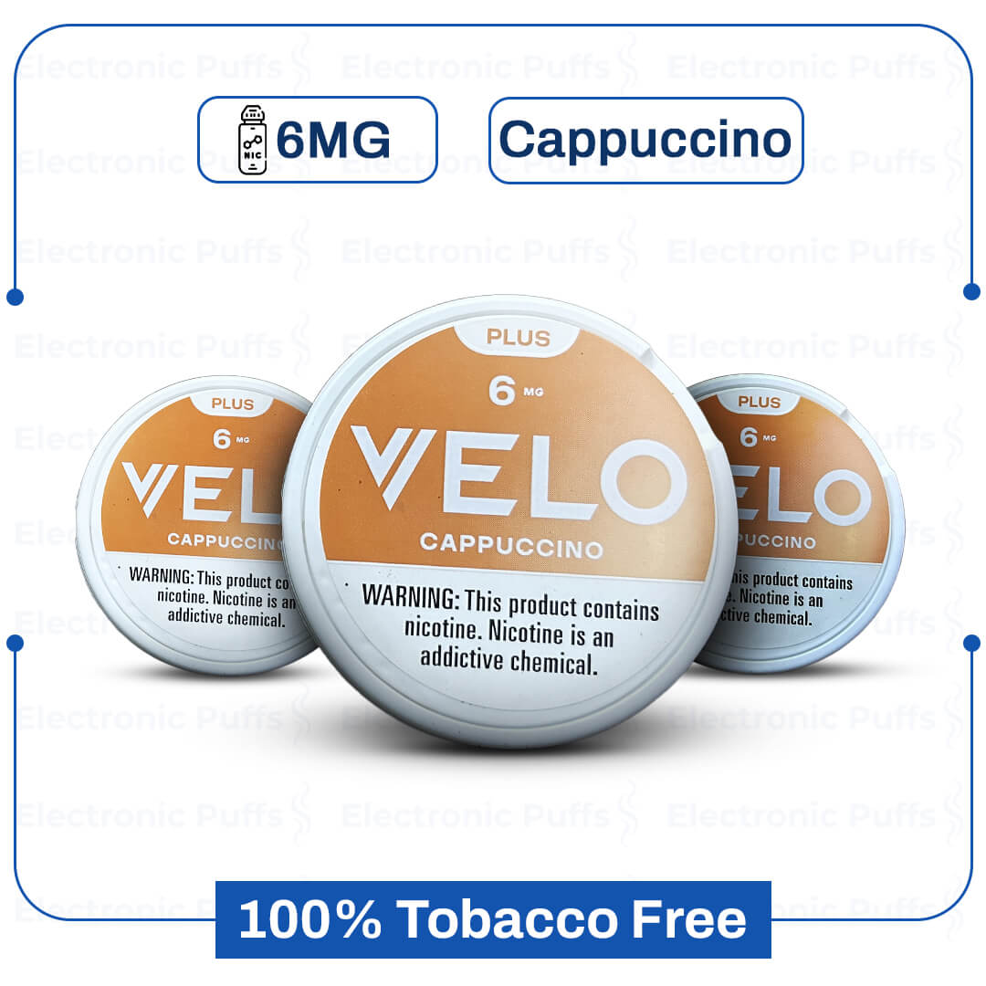 Velo Plus Cappuccino 6mg Nicotine Pouch